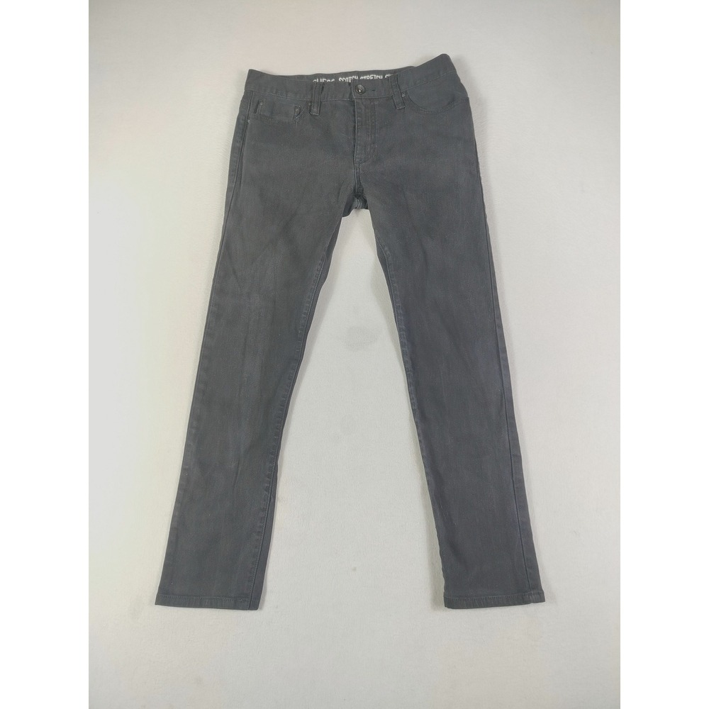 G By Guess Jeans Mens 33 Black Scotch Stretch Skinny Denim Pants Slim Fit Casual
